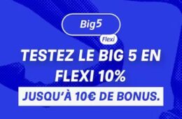 Promo Big 5 PMU Flexi 10%